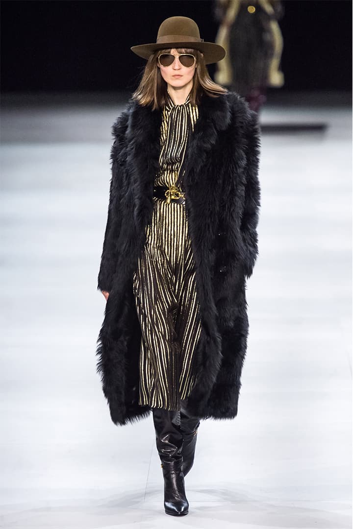 Celine By Hedi Slimane fw2019 runway