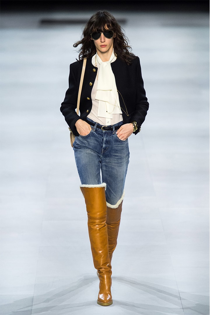 Celine By Hedi Slimane fw2019 runway