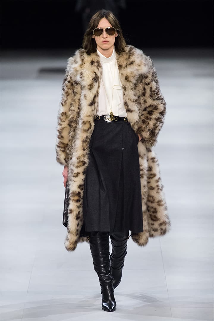 Celine By Hedi Slimane fw2019 runway