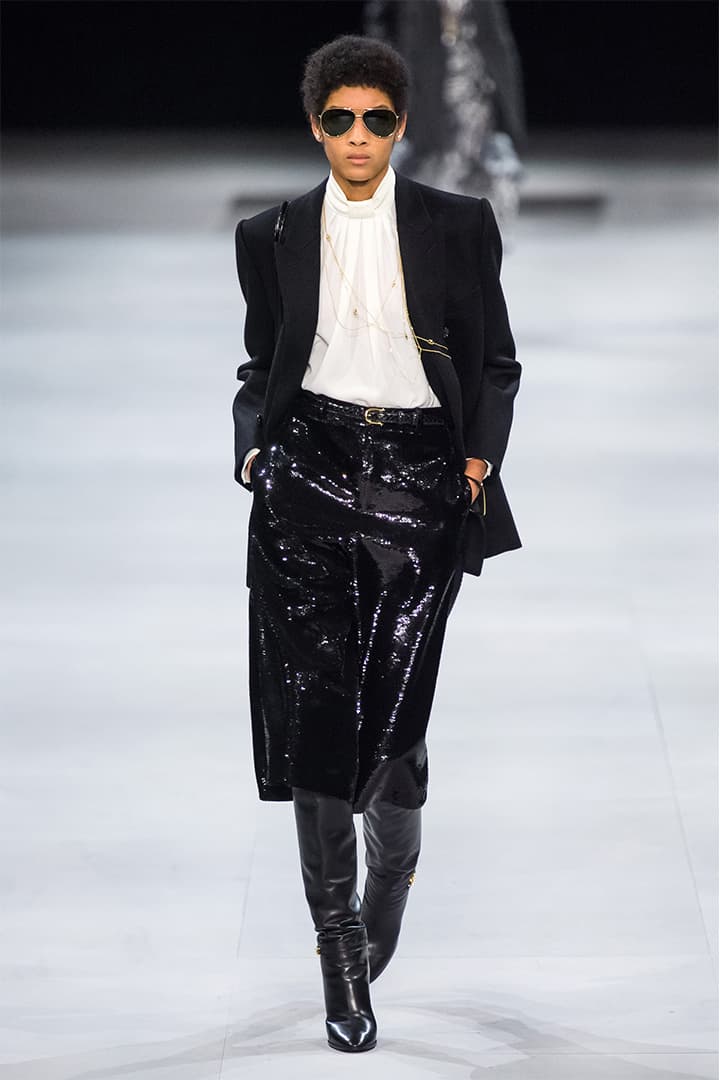 Celine By Hedi Slimane fw2019 runway