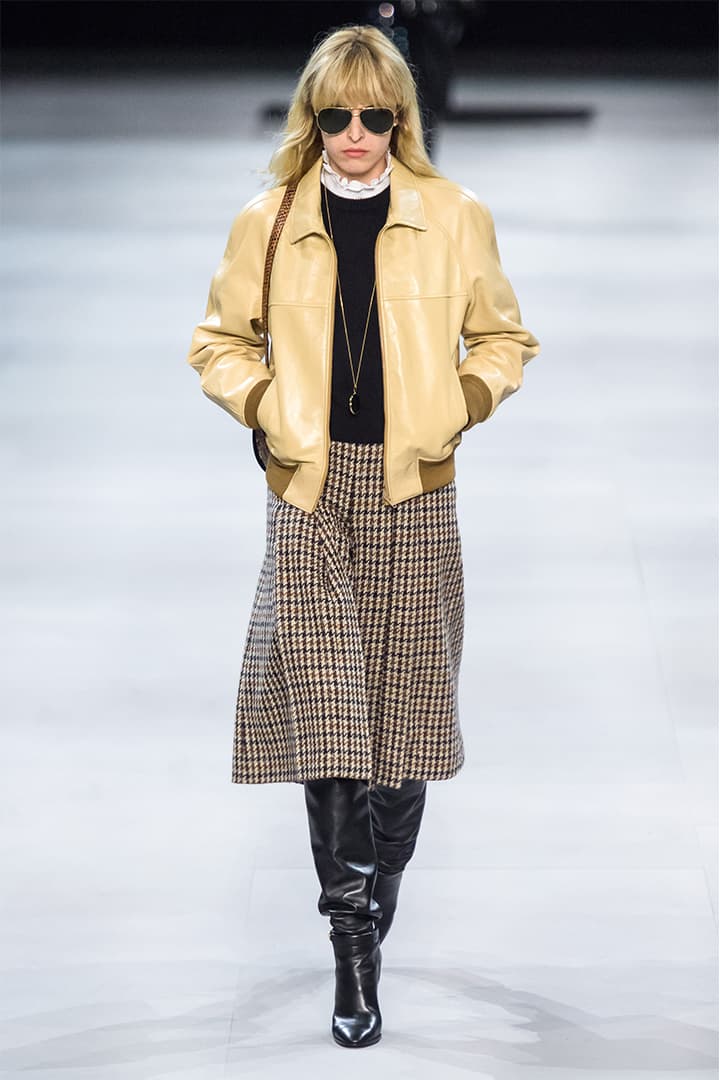 Celine By Hedi Slimane fw2019 runway