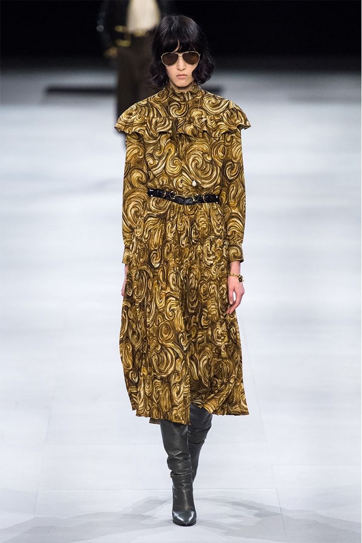 Celine By Hedi Slimane fw2019 runway