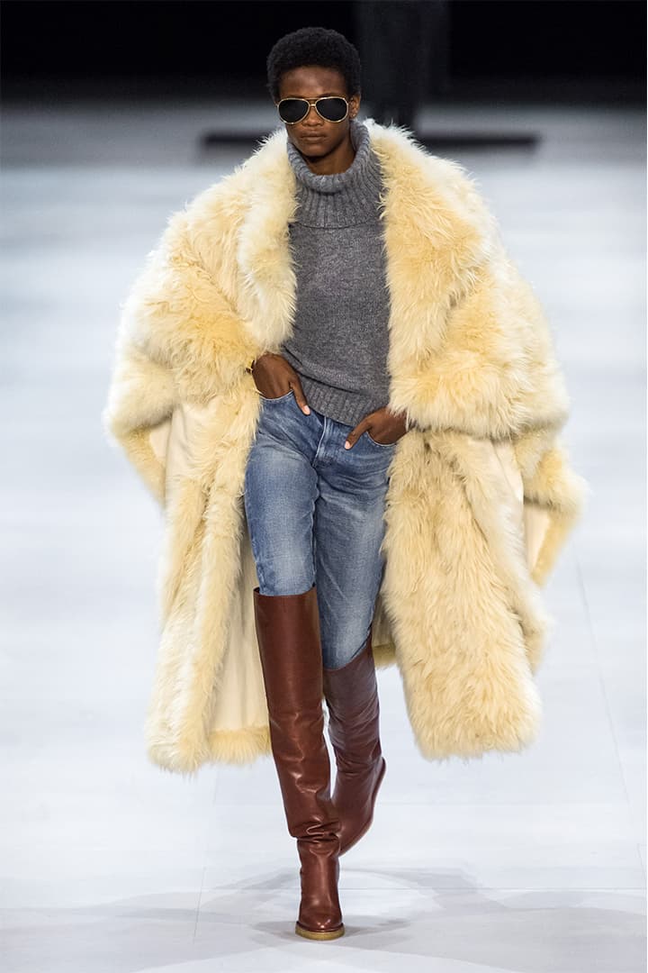 Celine By Hedi Slimane fw2019 runway