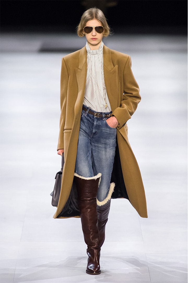Celine By Hedi Slimane fw2019 runway