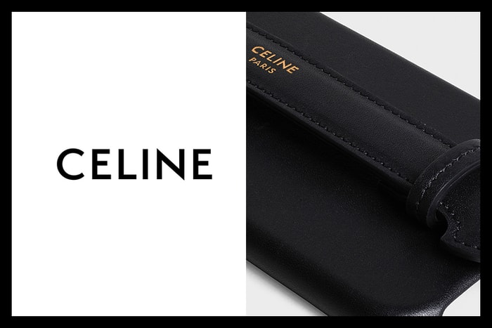 以極簡設計配合奢華細節，Celine 首次推出 iPhone Case！