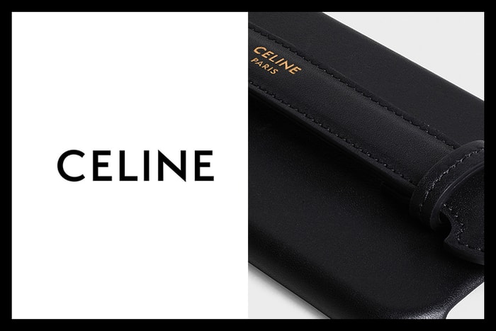 以極簡設計配合奢華細節,Celine 首次推出 iPhone Case!