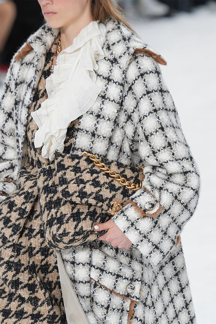 Chanel Bag Karl Lagerfeld Runway Details