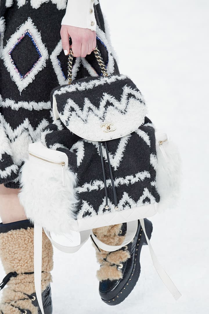 Chanel Bag Karl Lagerfeld Runway Details