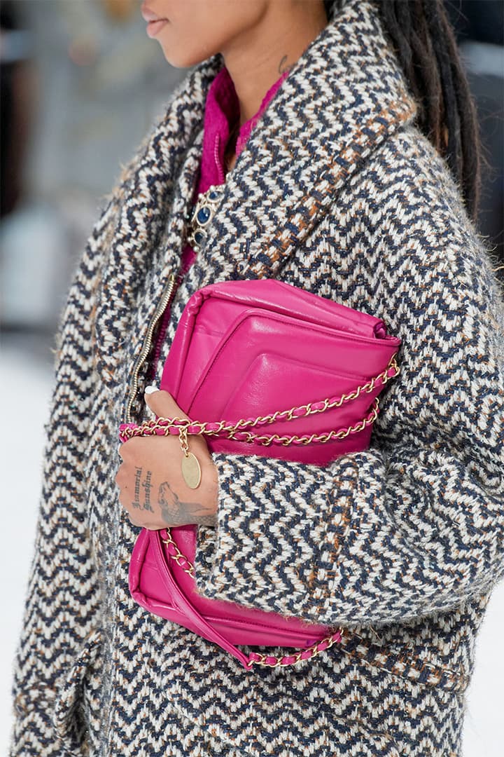 Chanel Bag Karl Lagerfeld Runway Details