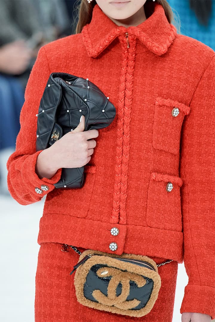 Chanel Bag Karl Lagerfeld Runway Details