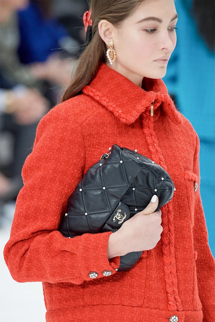 Chanel Bag Karl Lagerfeld Runway Details