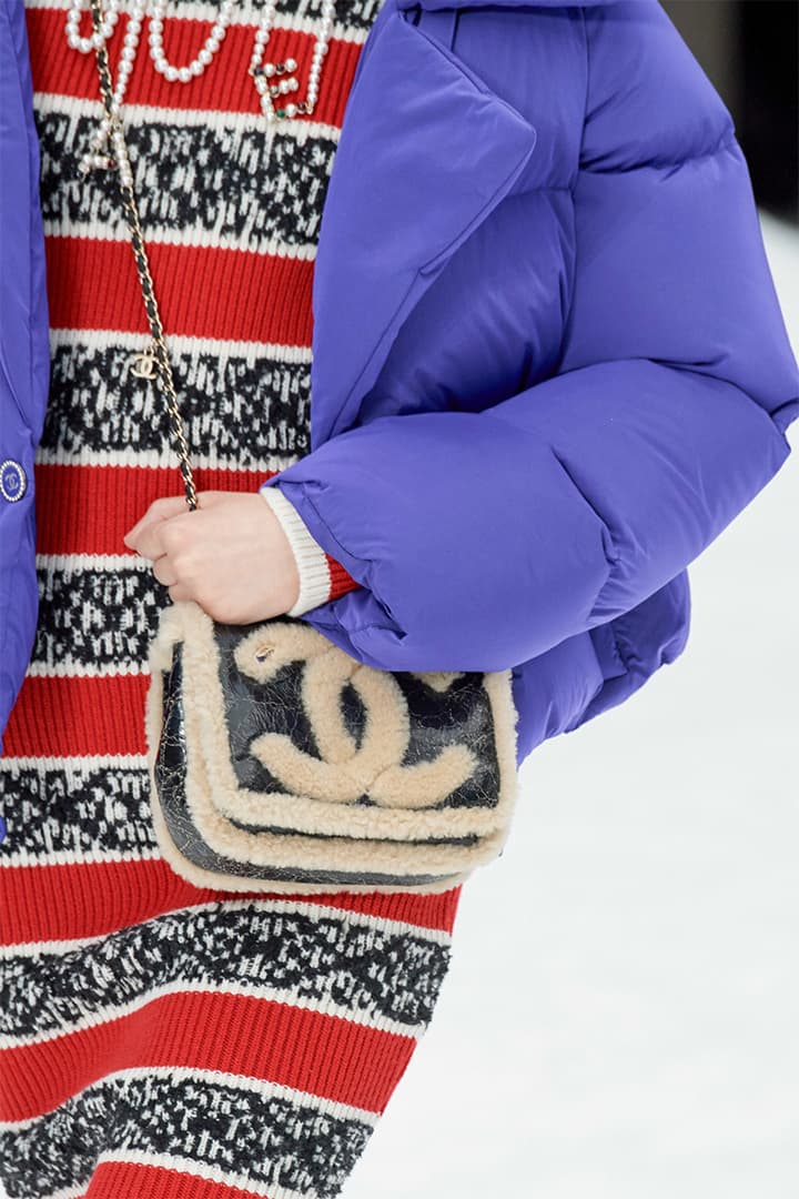 Chanel Bag Karl Lagerfeld Runway Details