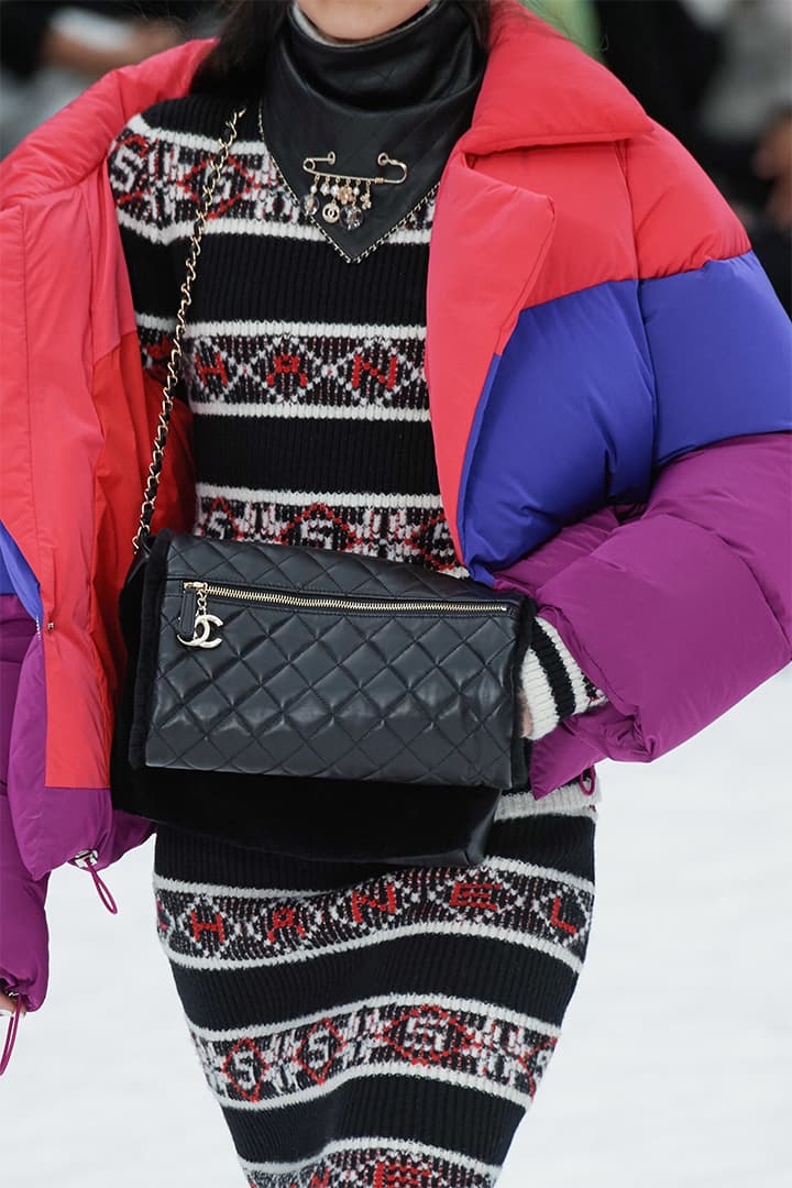 Chanel Bag Karl Lagerfeld Runway Details