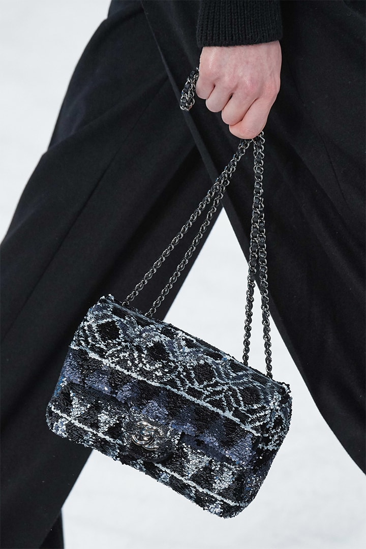 Chanel Bag Karl Lagerfeld Runway Details