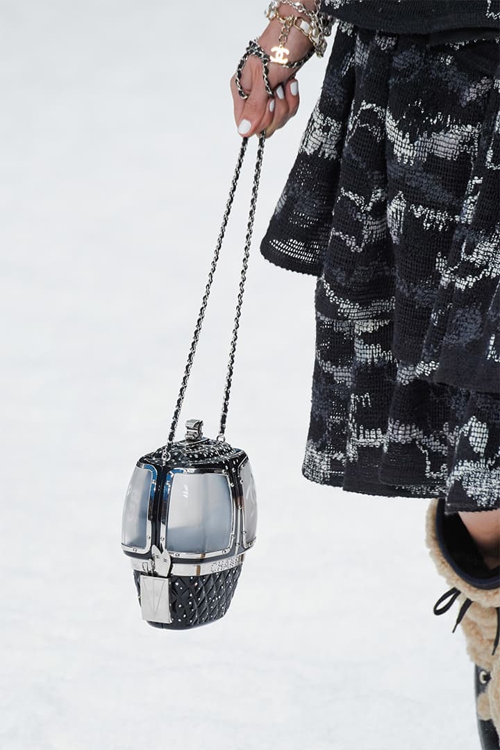 Chanel Bag Karl Lagerfeld Runway Details