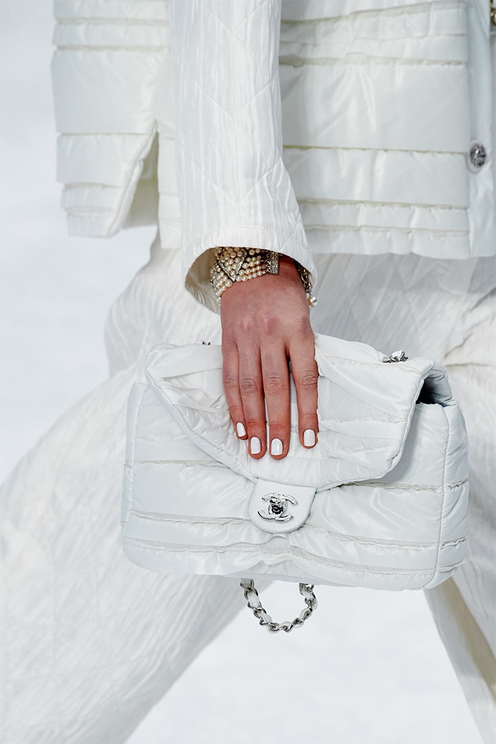 Chanel Bag Karl Lagerfeld Runway Details