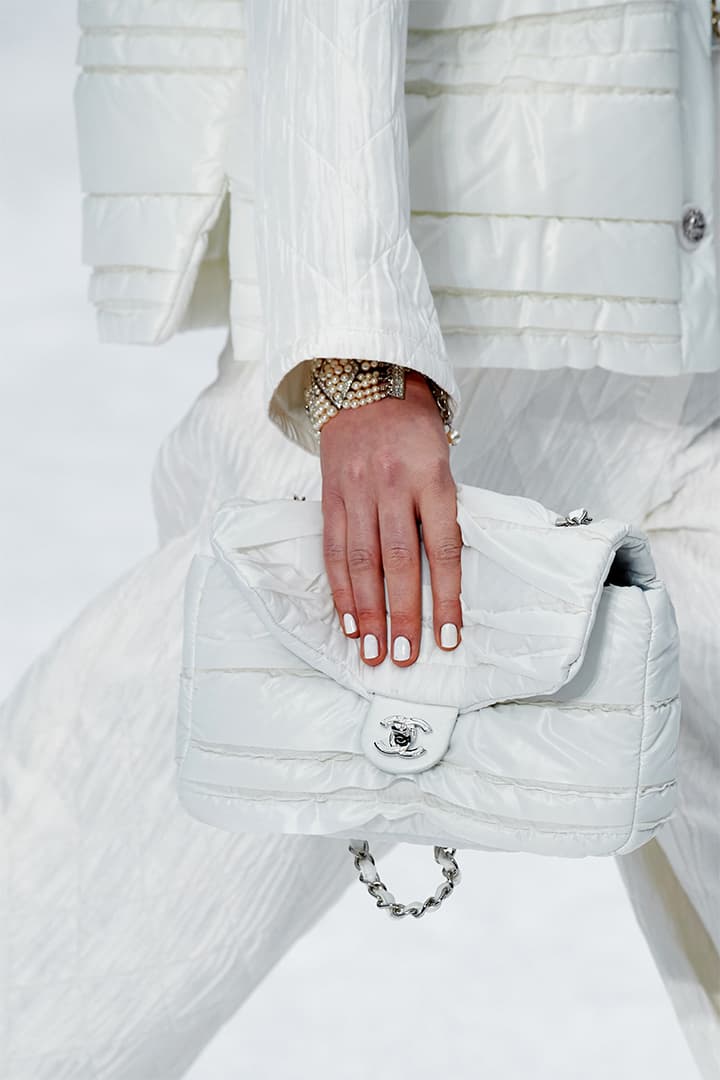Chanel Bag Karl Lagerfeld Runway Details