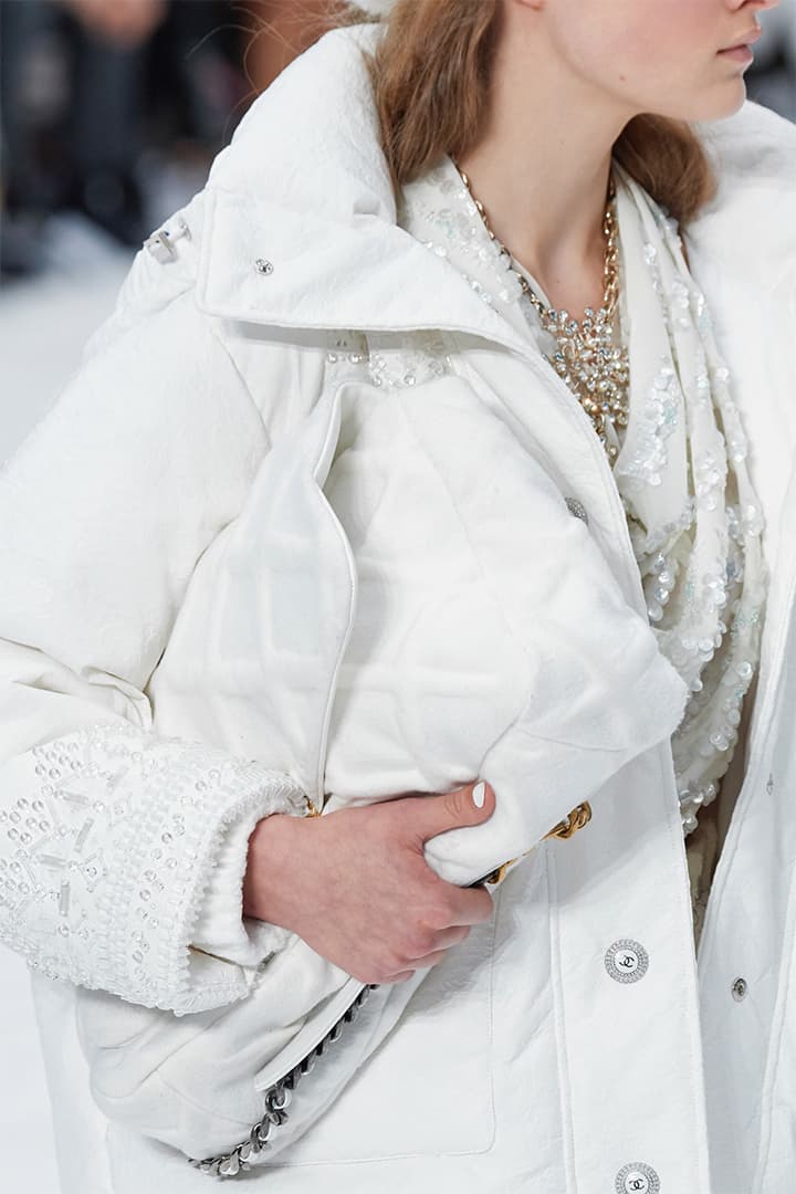 Chanel Bag Karl Lagerfeld Runway Details