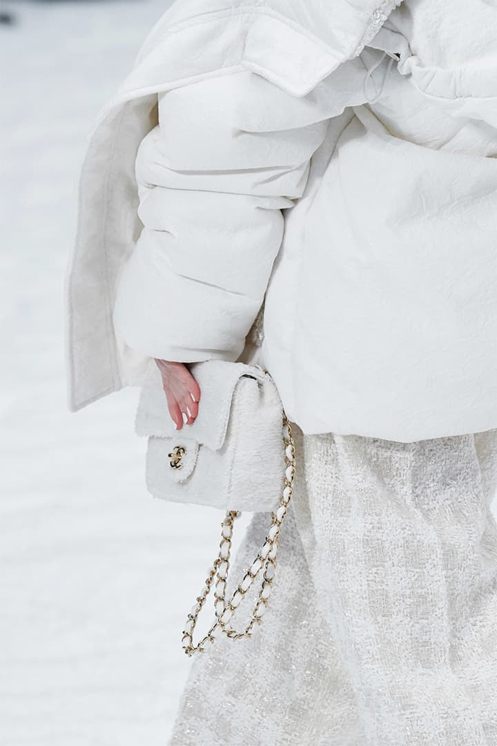 Chanel Bag Karl Lagerfeld Runway Details