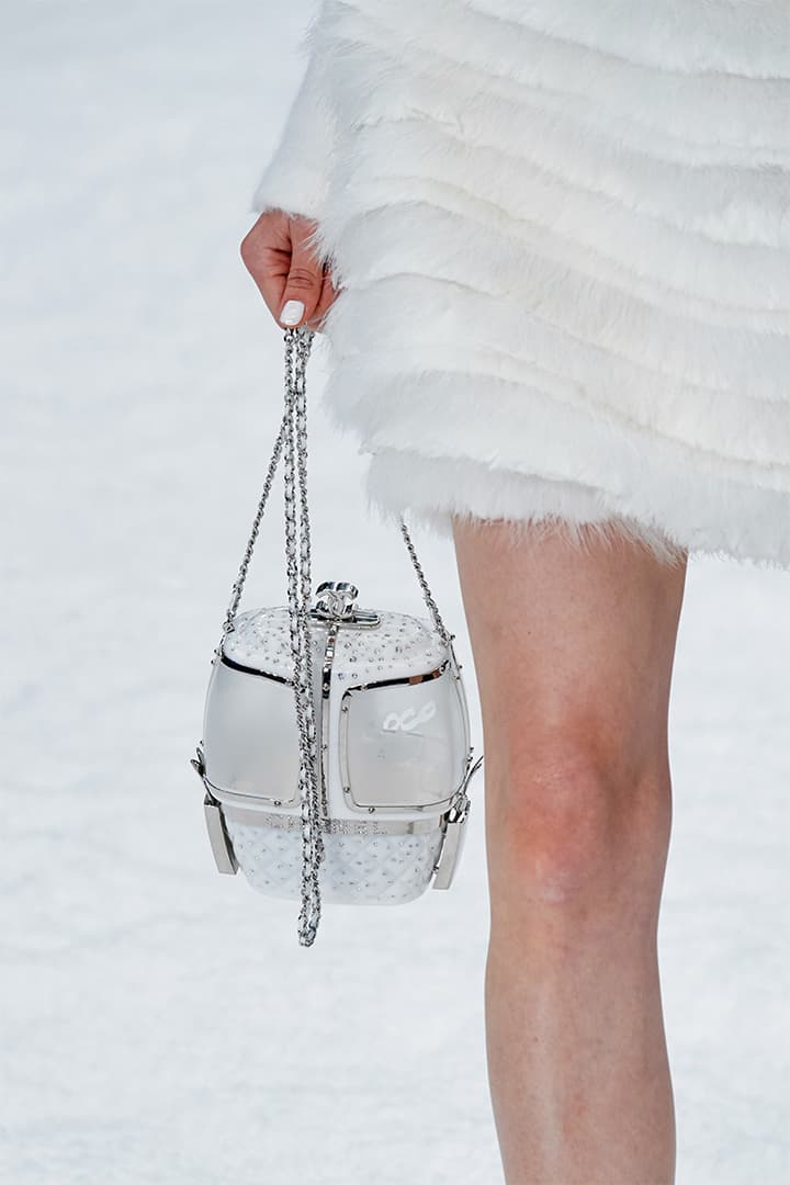 Chanel Bag Karl Lagerfeld Runway Details