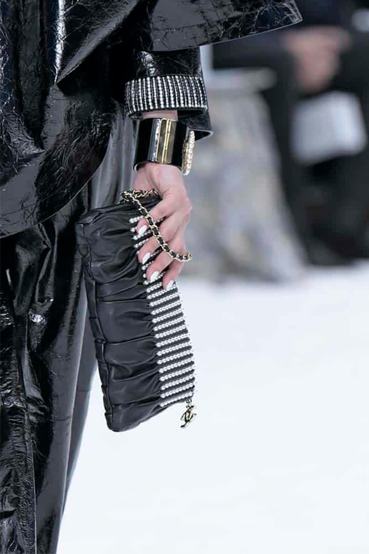 Chanel Bag Karl Lagerfeld Runway Details