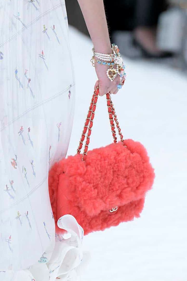 Chanel Bag Karl Lagerfeld Runway Details