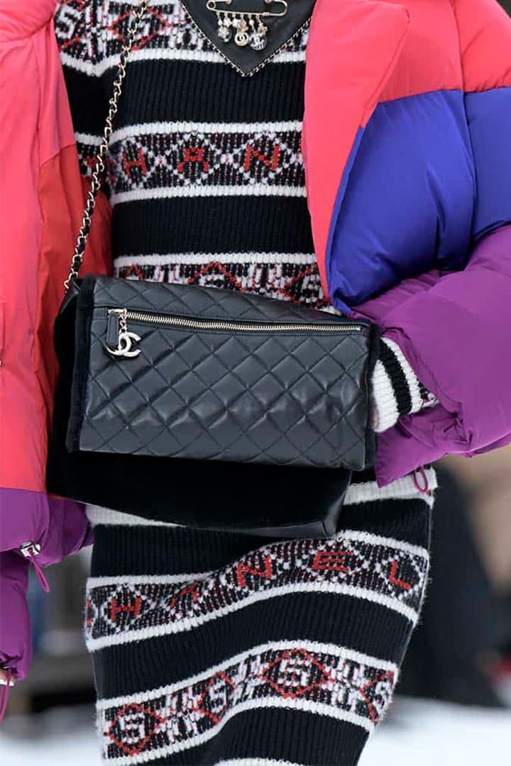 Chanel Bag Karl Lagerfeld Runway Details