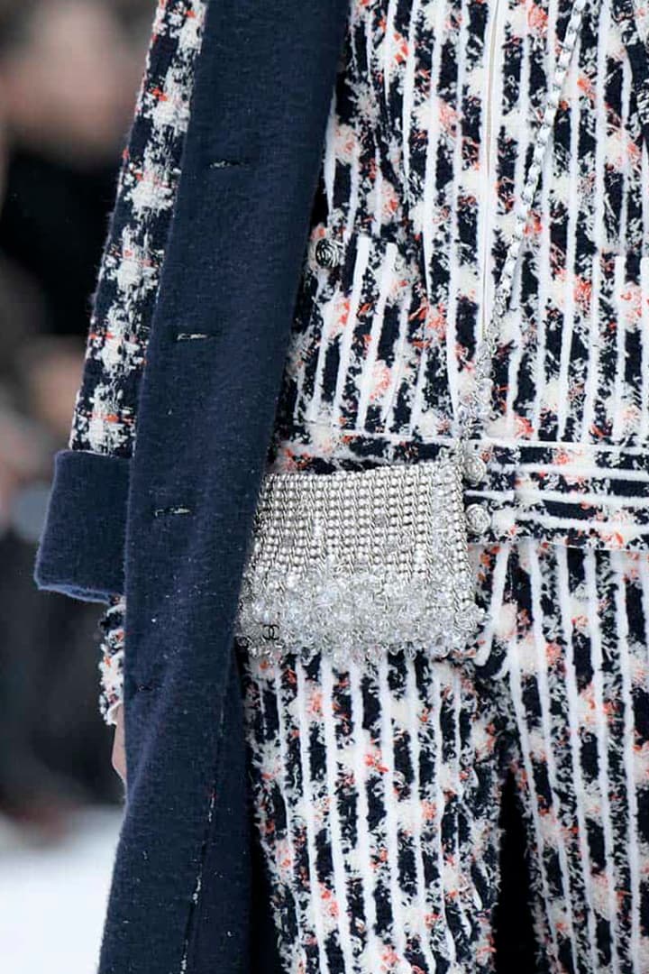 Chanel Bag Karl Lagerfeld Runway Details