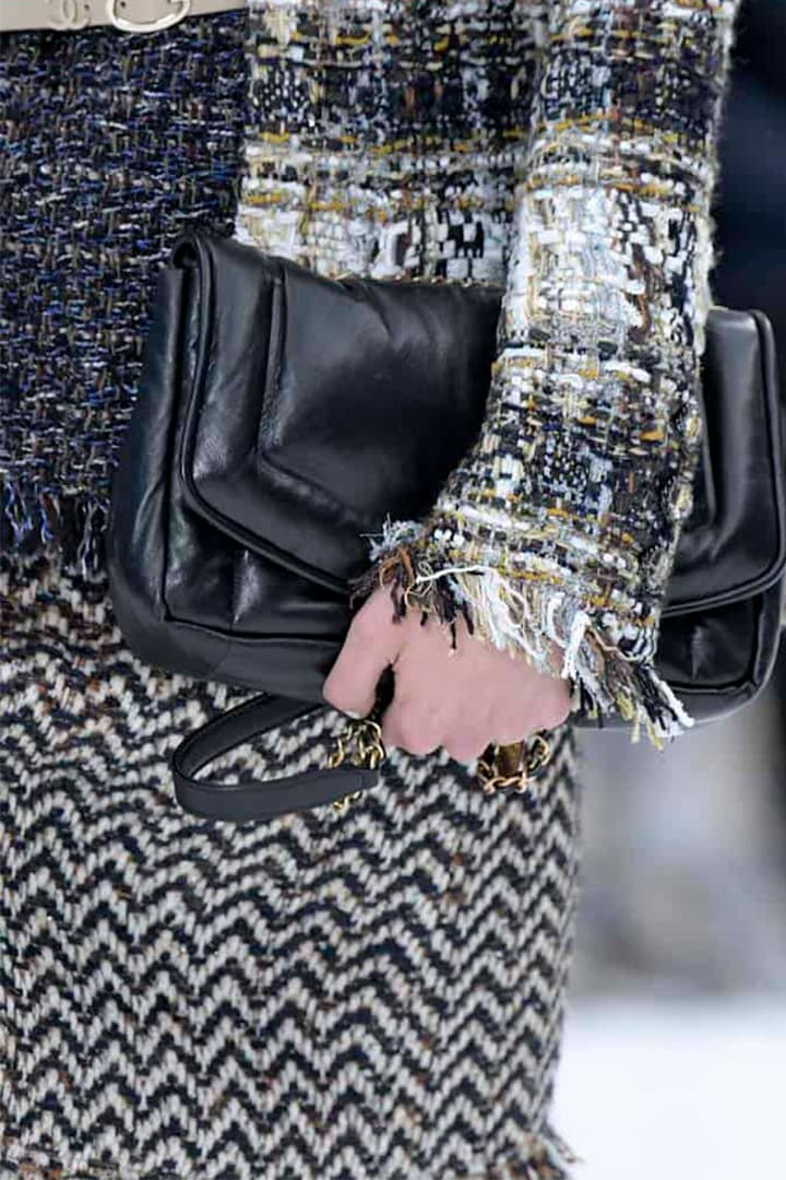 Chanel Bag Karl Lagerfeld Runway Details