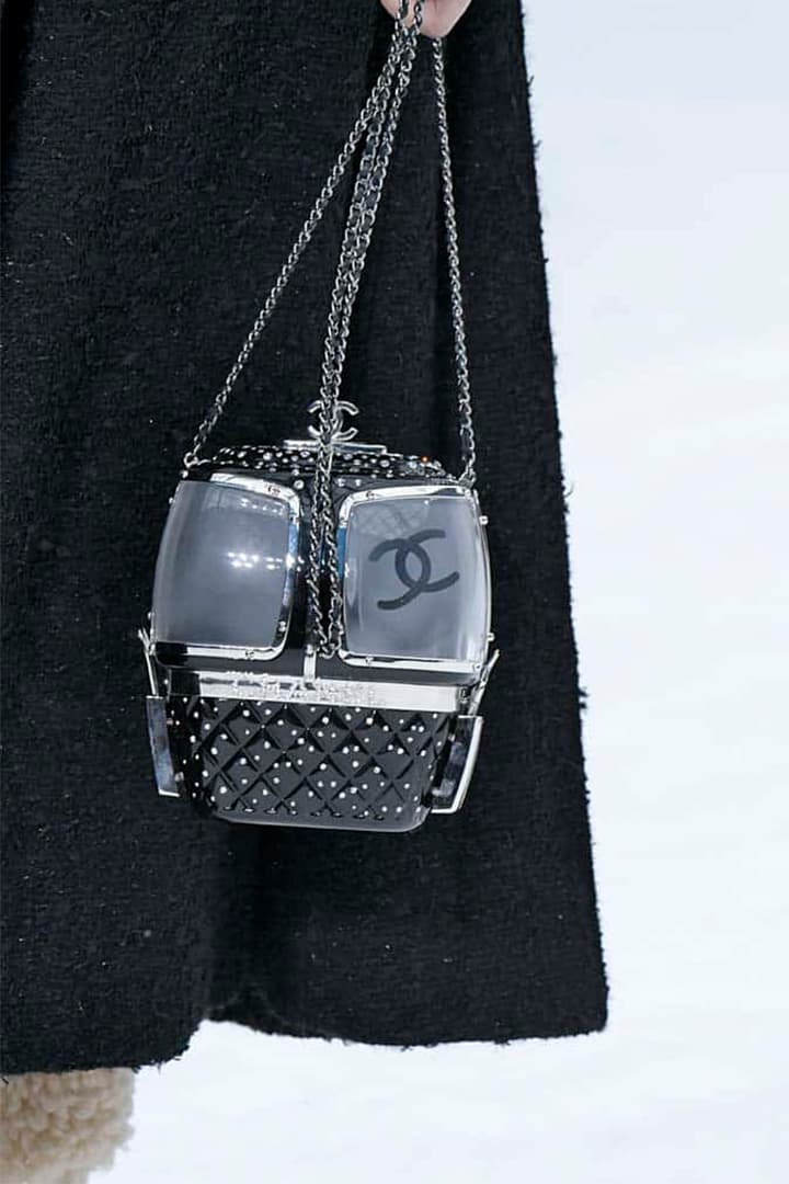 Chanel Bag Karl Lagerfeld Runway Details