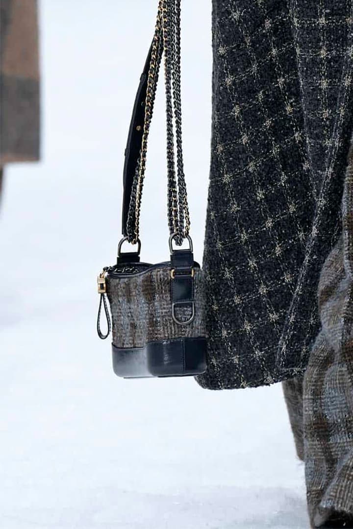 Chanel Bag Karl Lagerfeld Runway Details