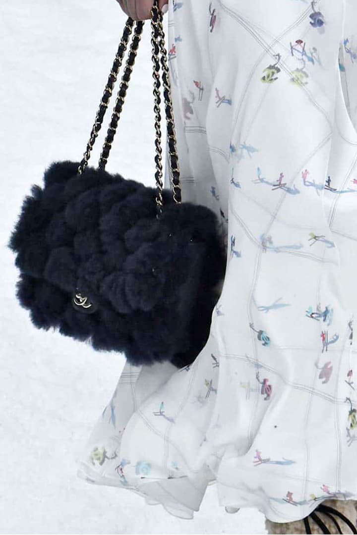 Chanel Bag Karl Lagerfeld Runway Details