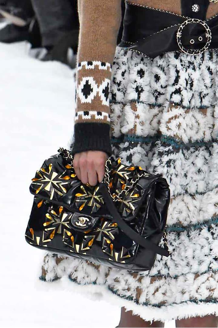 Chanel Bag Karl Lagerfeld Runway Details