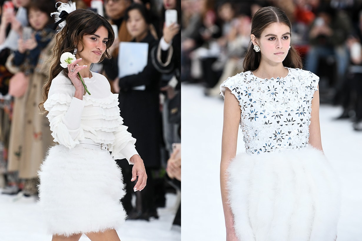 Kaia Gerber Penélope Cruz Runway
