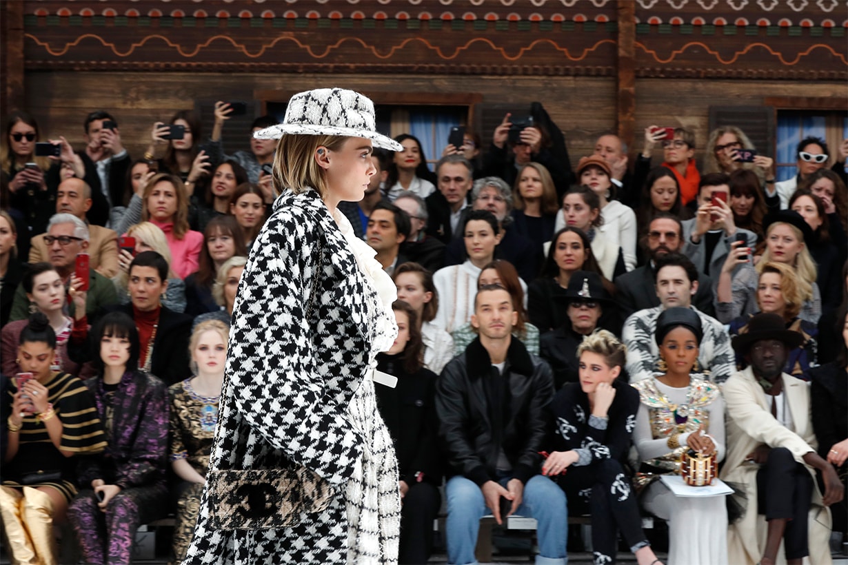Cara Delevingne Runway