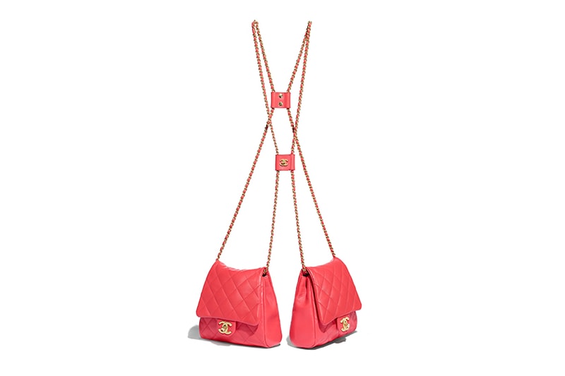 chanel side packs handbag ss19