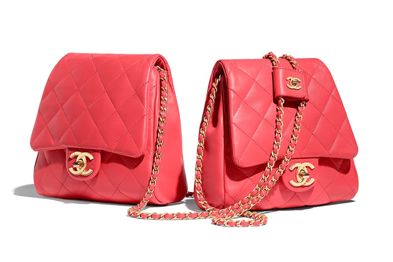 chanel side packs handbag ss19