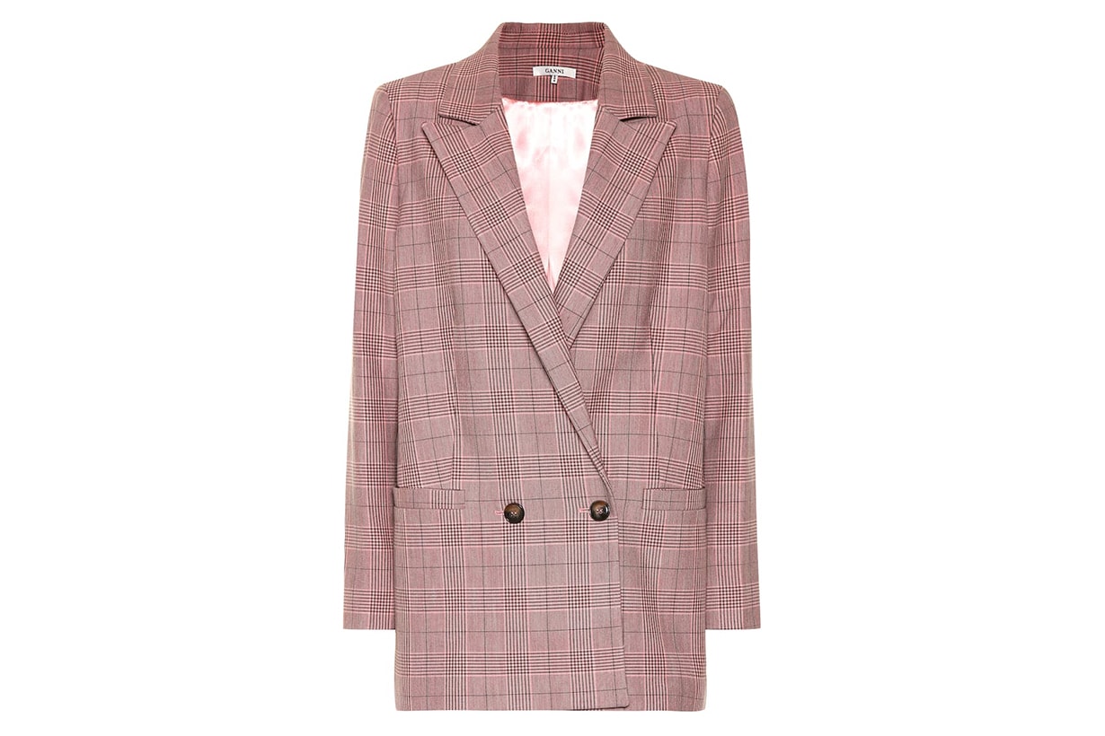 Checked Blazer