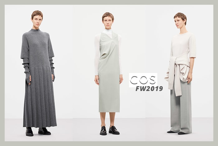 安逸平靜之時尚美學:主打建構性線條,COS 2019 秋冬系列造型目錄搶先看!