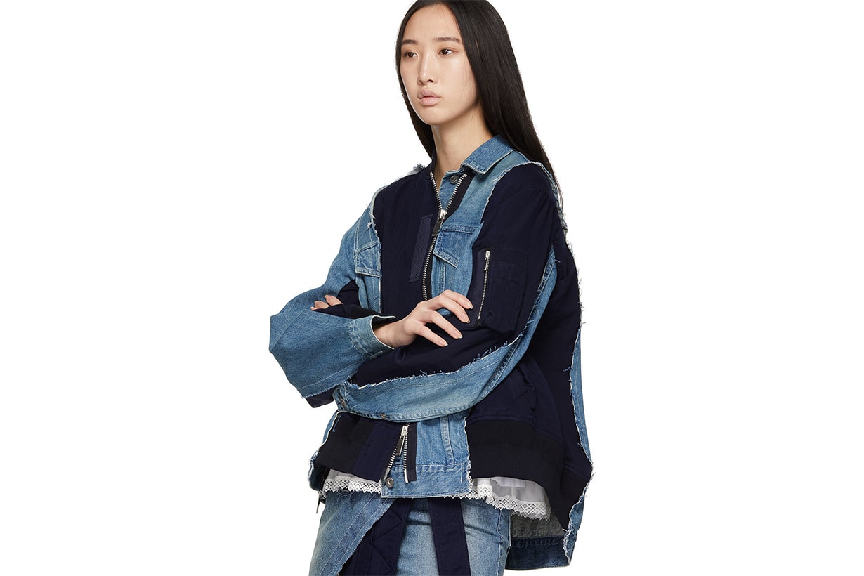 sacai denim jacket