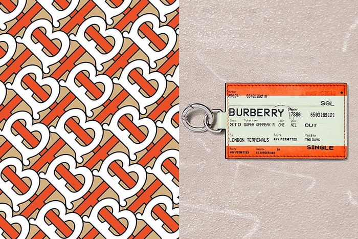 歡迎搭上 Burberry 列車:這個僅販售 24 小時的火車票鑰匙圈,原來是張入場券?
