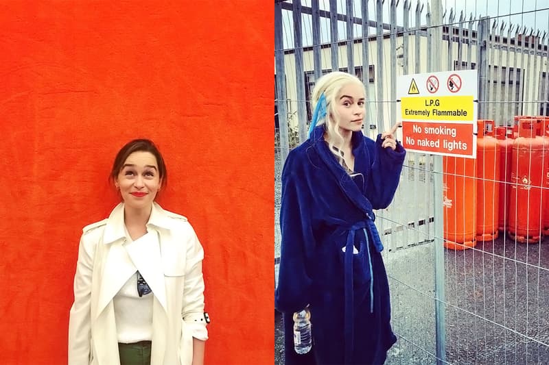 Emilia Clarke Game of Thrones Daenerys Targaryen Mother of Dragons A Battle for My Life brain aneurysm surgery stroke hollywood actress