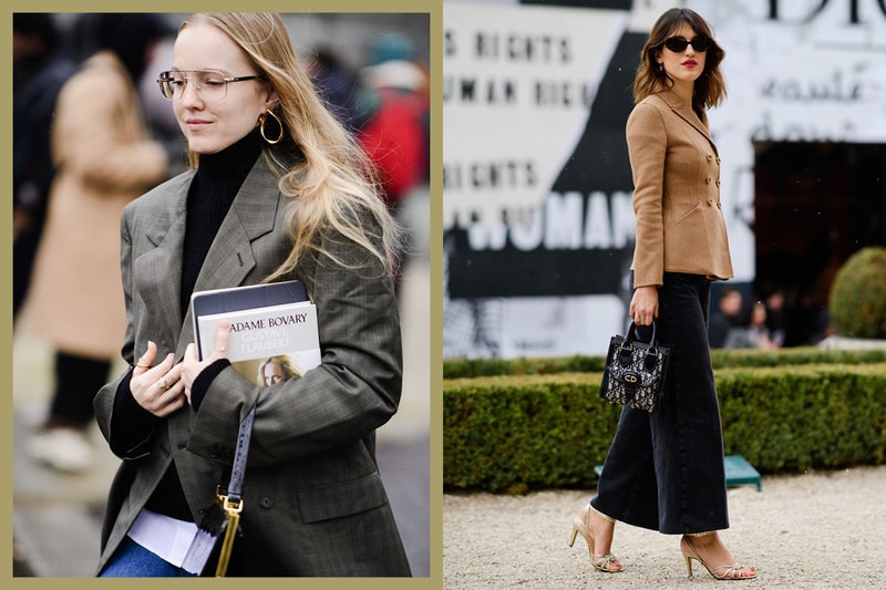 Jeanne Damas Blazer Street Style