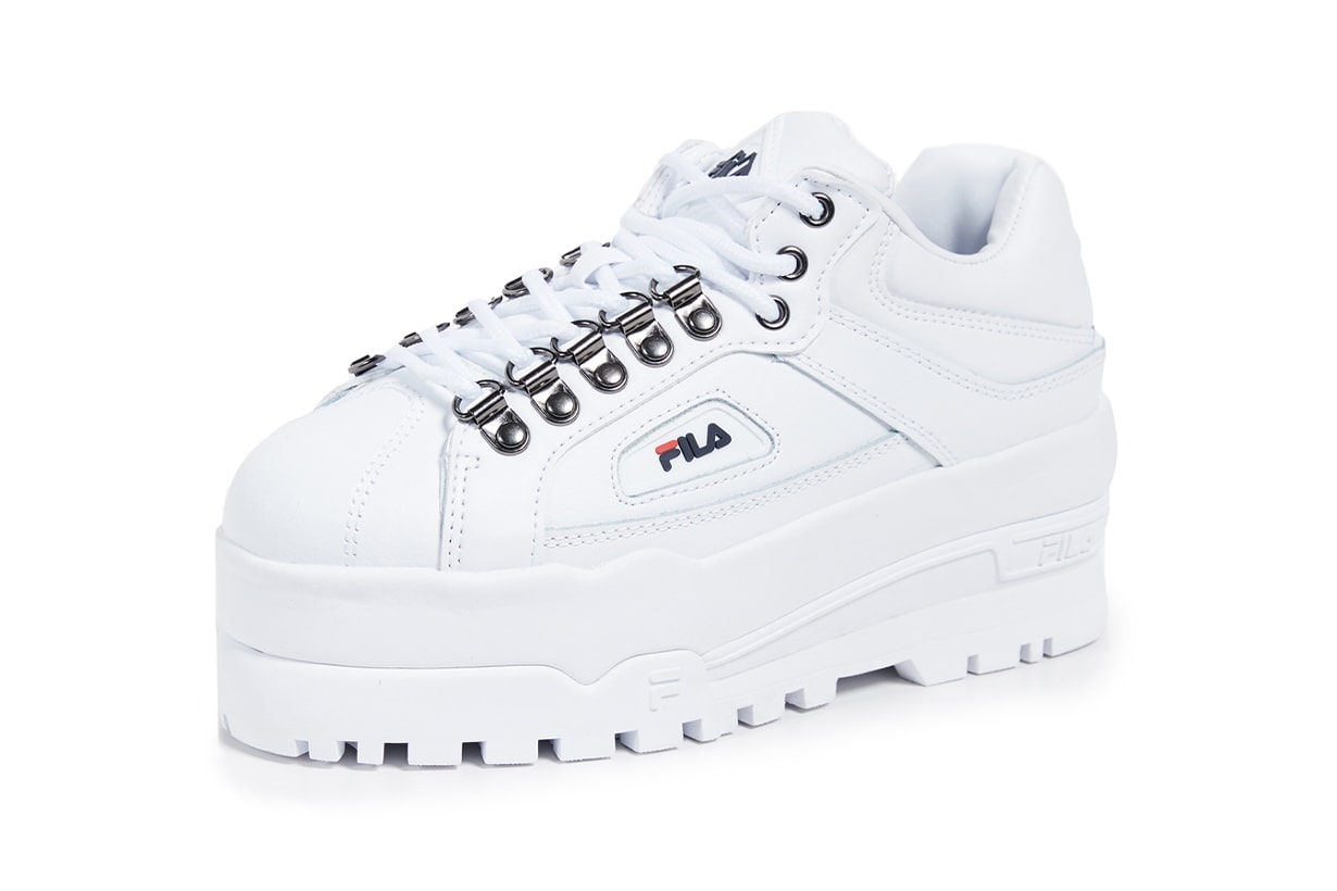 fila platform sneakers