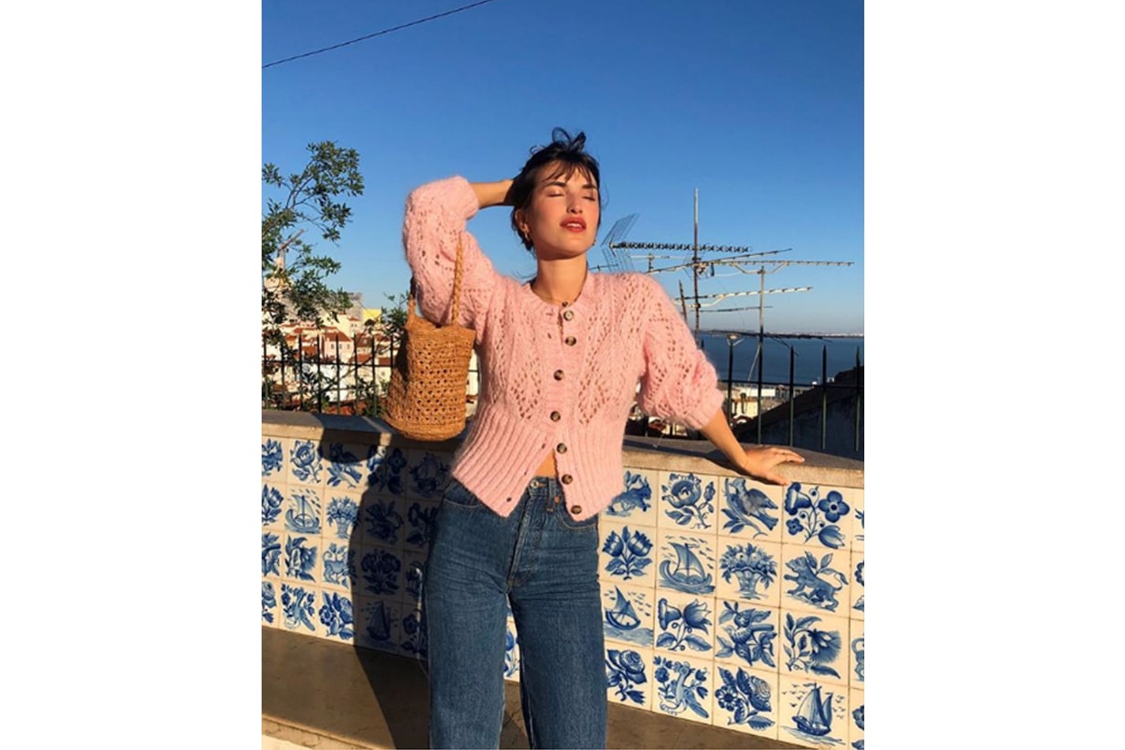 Cardigan Jeans French Style Jeanne Damas