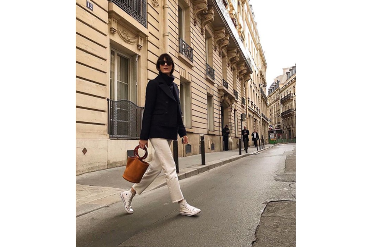 French Blogger Converse Street Style