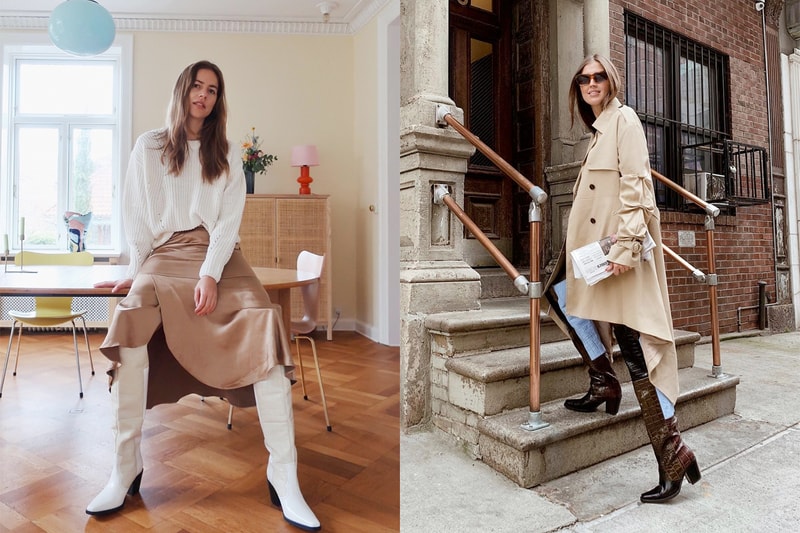 ganni nadline thigh high boots over knee 2019 spring