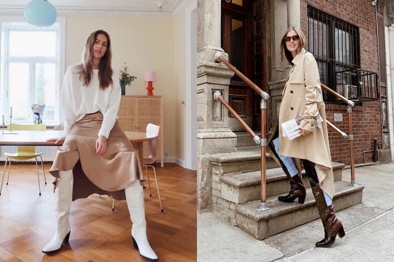 ganni nadline thigh high boots over knee 2019 spring