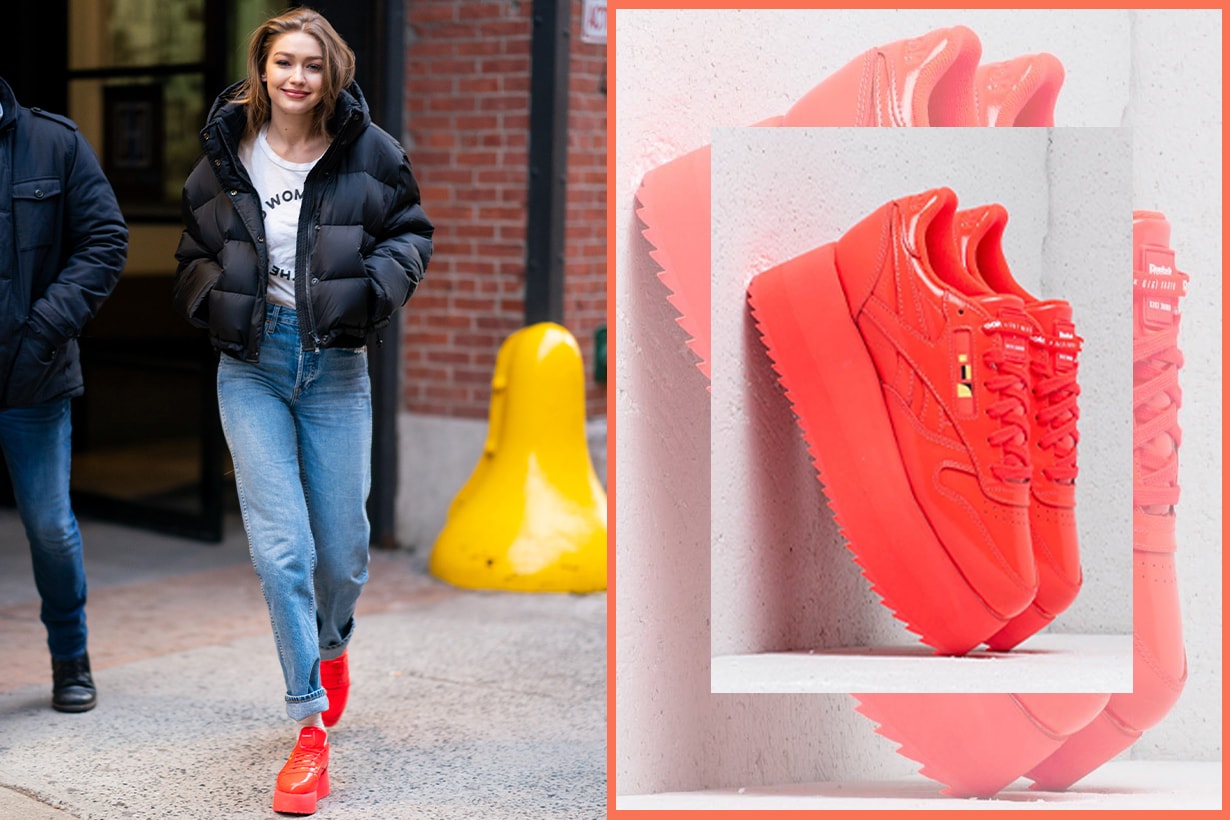 Gigi Hadid Wore 2019's Most Controversial Sneaker Trend