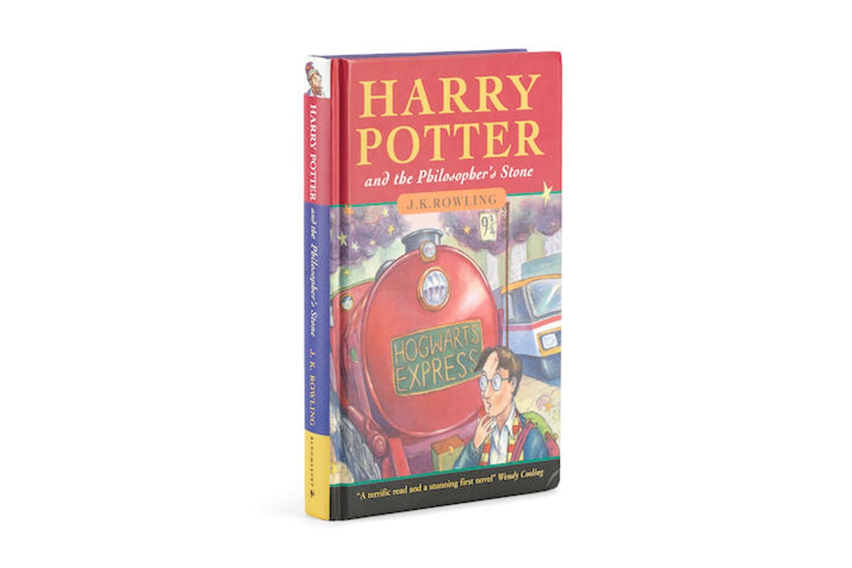 harry potter jk ROWLING first edition auction price